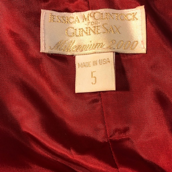 Jessica McClintok Gunne Sax Millennium 2000 Dress - Picture 5 of 8